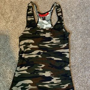 Camo tank top